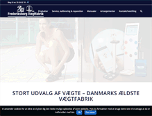 Tablet Screenshot of frederiksbergvaegtfabrik.dk